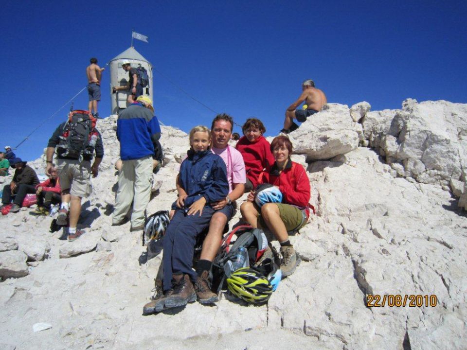 Triglav avgust 2010 - foto povečava