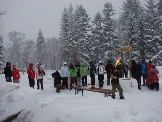 Areh-Pohorske bajte iz snega (feb.2012) - foto