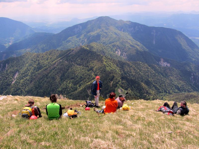 Begunjščica-Palec-Zelenjak (maj.2012) - foto povečava