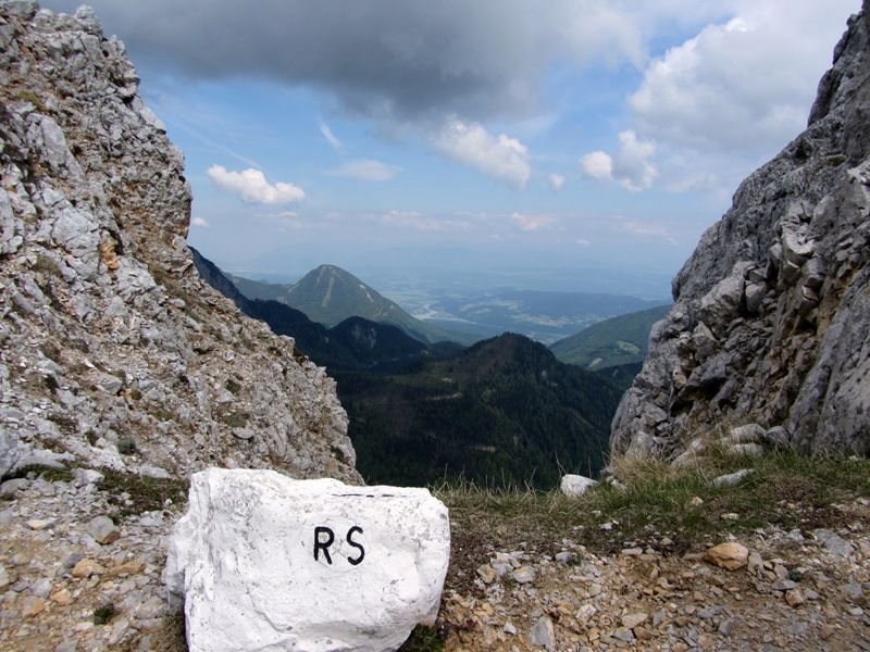 Begunjščica-Palec-Zelenjak (maj.2012) - foto povečava