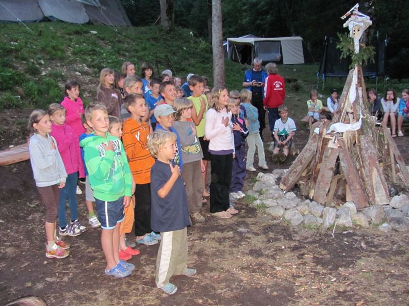 Mladinski tabor - Podvolovljek (julij.2012) - foto povečava