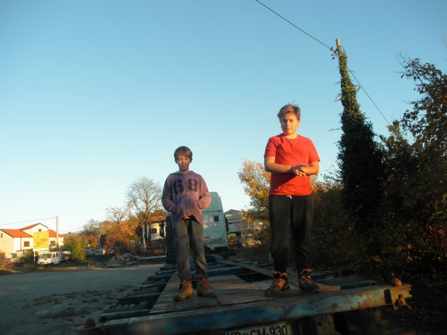 Stari tabor in kokoš (nov.2015) - foto
