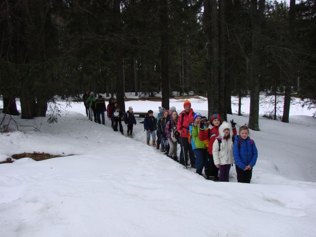 Pohod za OŠ Mariborska Ruška koča (mar.2016) - foto