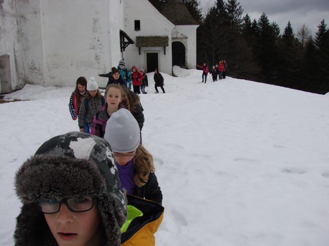 Pohod za OŠ Mariborska Ruška koča (mar.2016) - foto