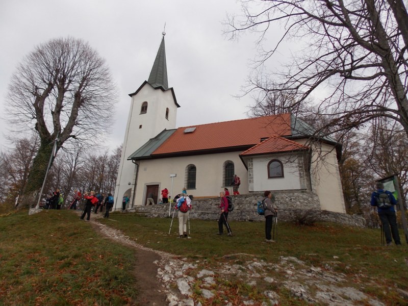 Stene Sv. Ane (4.11.2017) - foto povečava