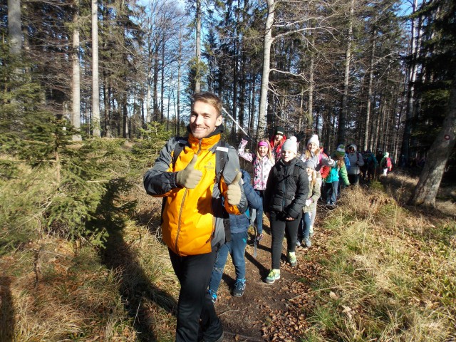 Pohod za OŠ klopni vrh-pesek (17.11.2018) - foto