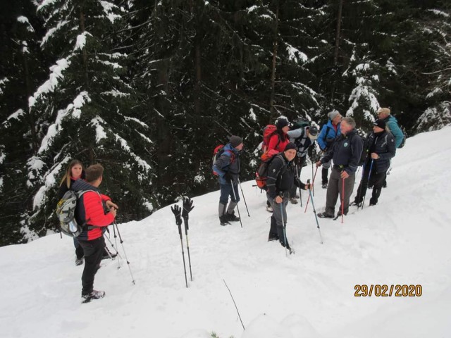 Peca zimski pohod v neznano (29.2.2020) - foto