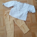 Bluzica unikat in hlače zara vel. 92 (oboje tetra), 14€